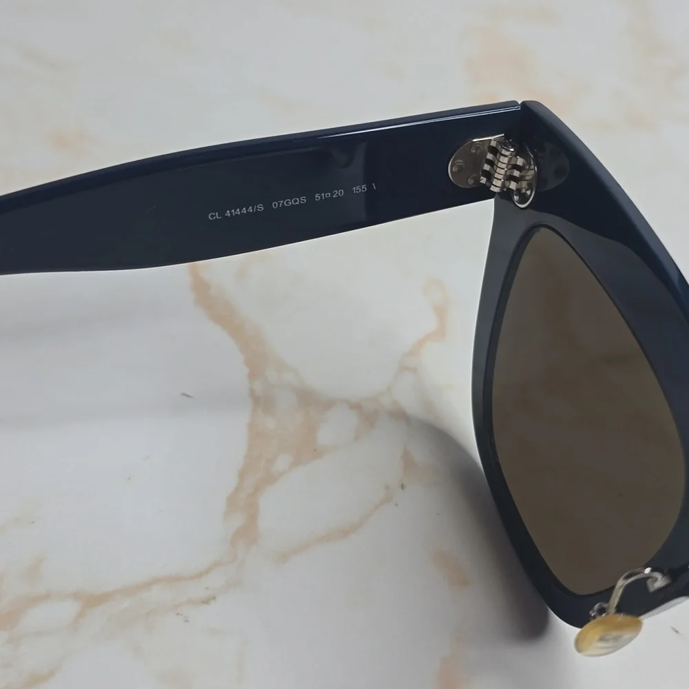 Celine kim Square oversized sunglasses navy Pheobe Philo era rare